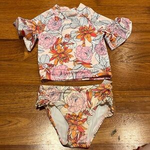 Janie and Jack Rashguard swimsuit - size 3